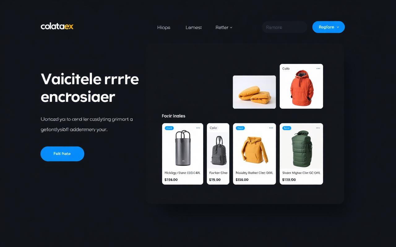 Aperçu de la plateforme e-commerce Samar développée par TOGBE JEAN-PAUL